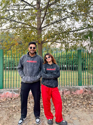 Acid Wash Hoodie by Korraj | Where Streetwear Meets Self-Expression