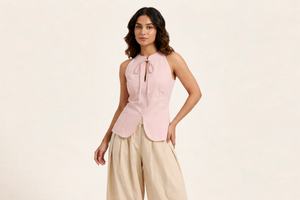 Pink Halter Neck Top: A Must-Have Piece for Your Summer Wardrobe