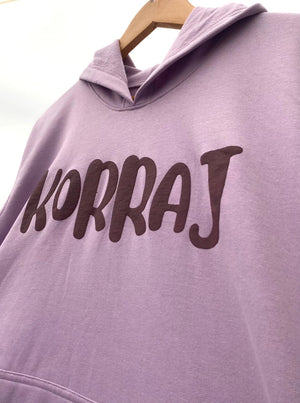 Korraj Casual & Trendy Lilac Hoodie | A Must-Have for Hoodie Lovers