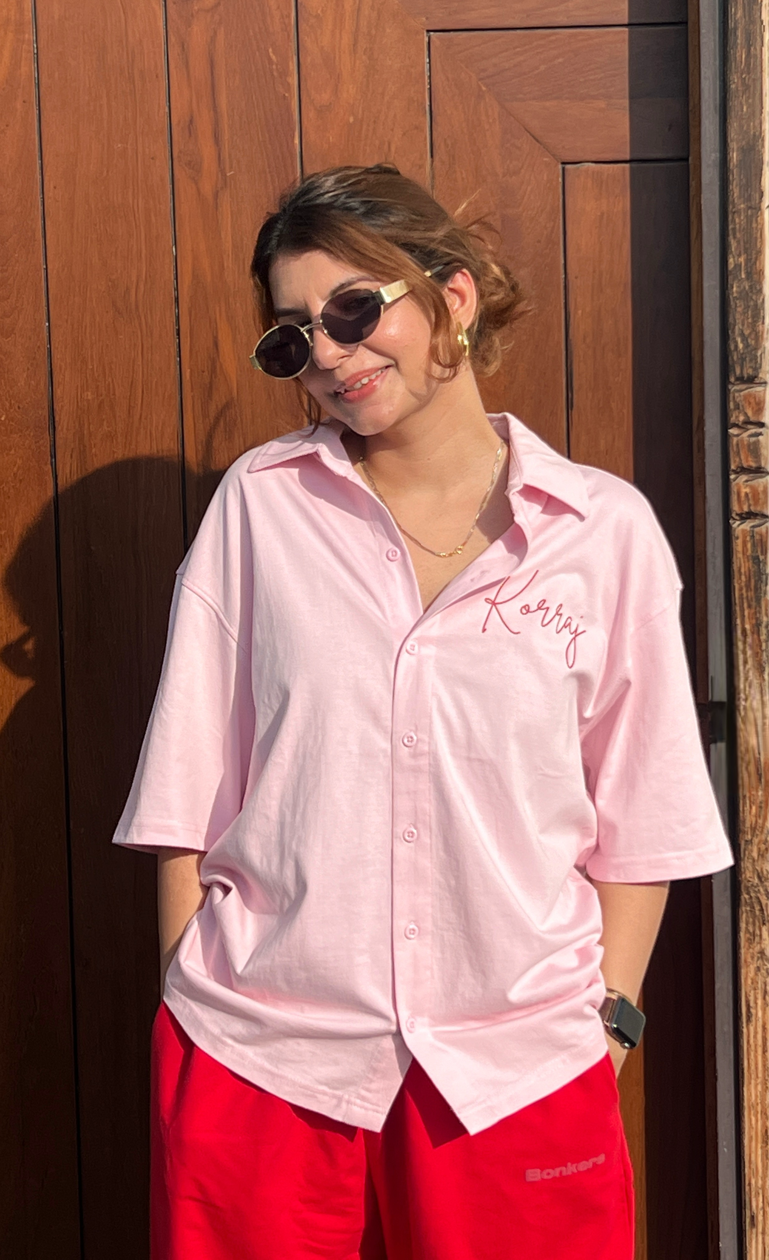 Pink | Cosmic Dreams | Unisex Oversized Shirt
