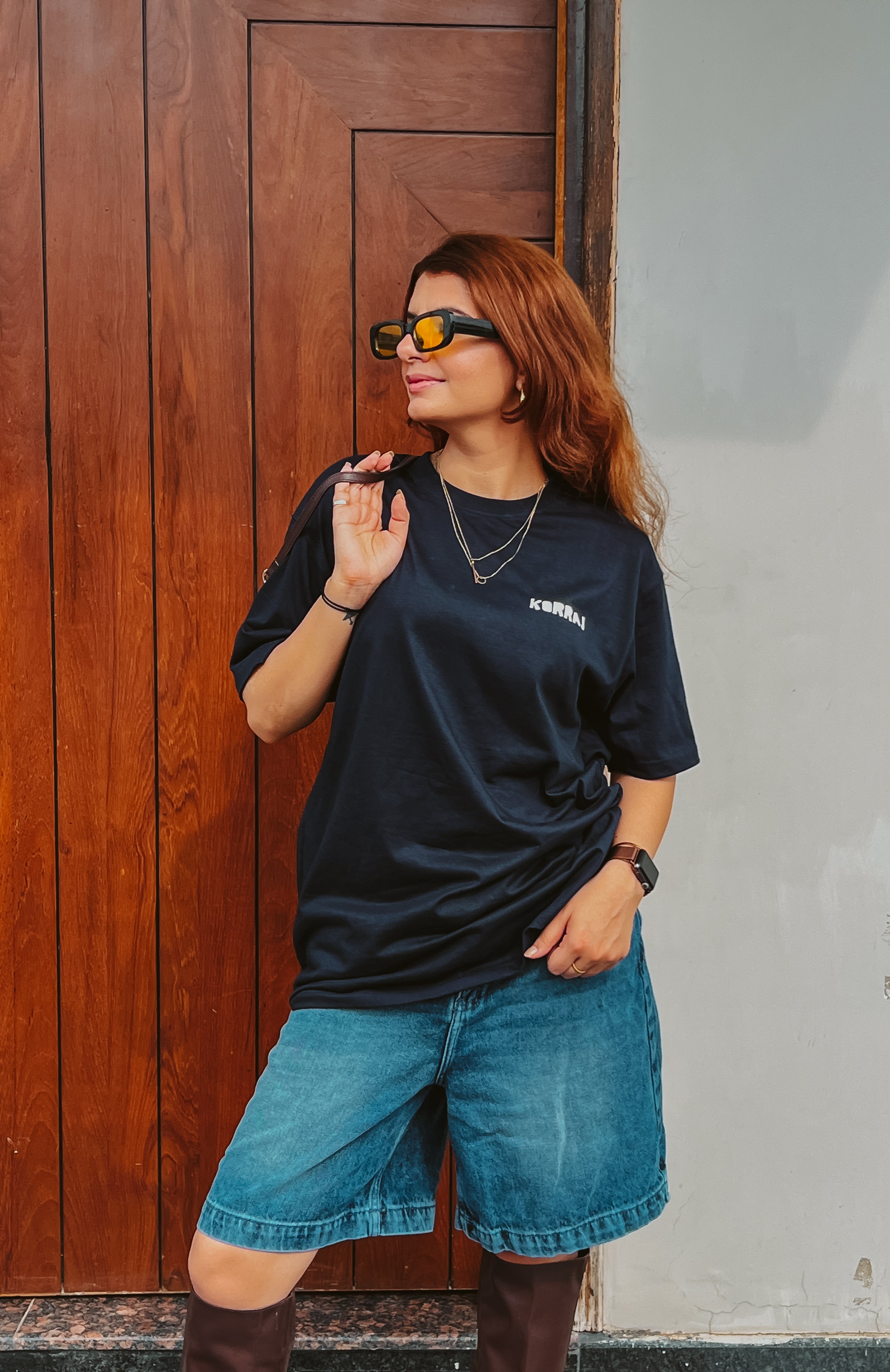 Stylish | Pure Cotton |Trapped In Time Oversized Tee