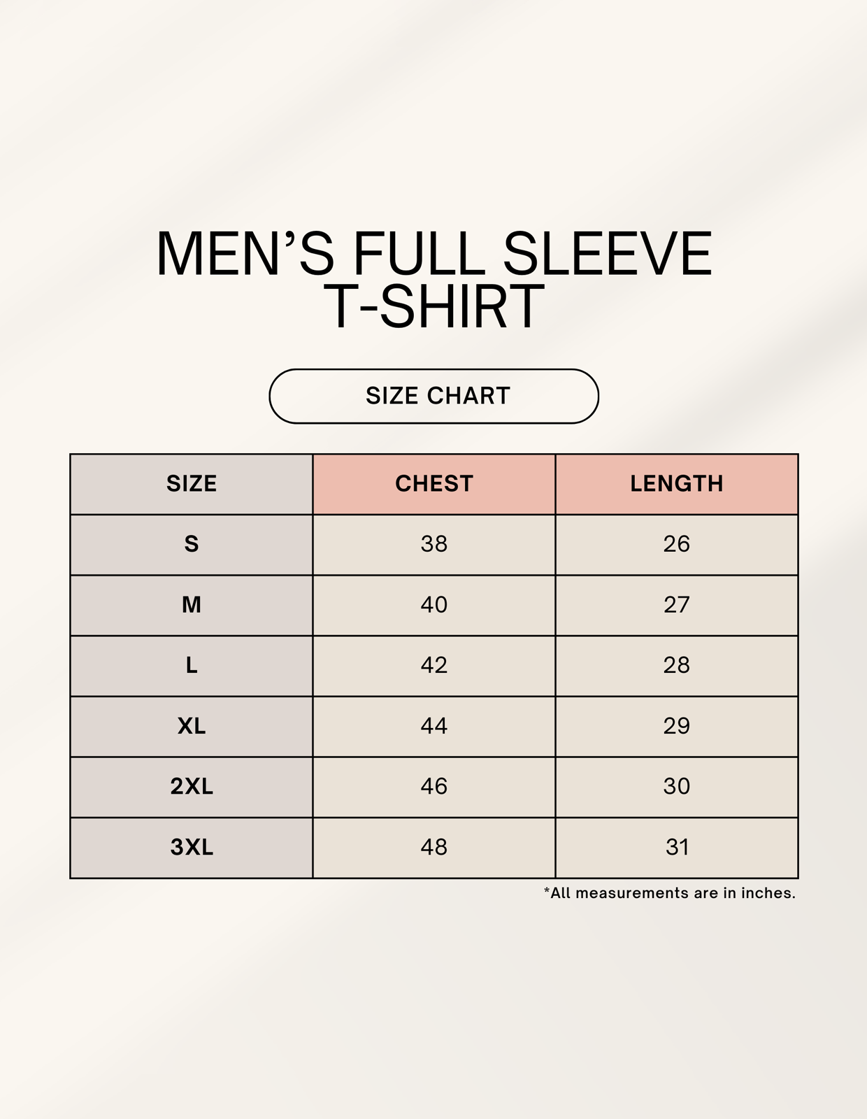Size guide