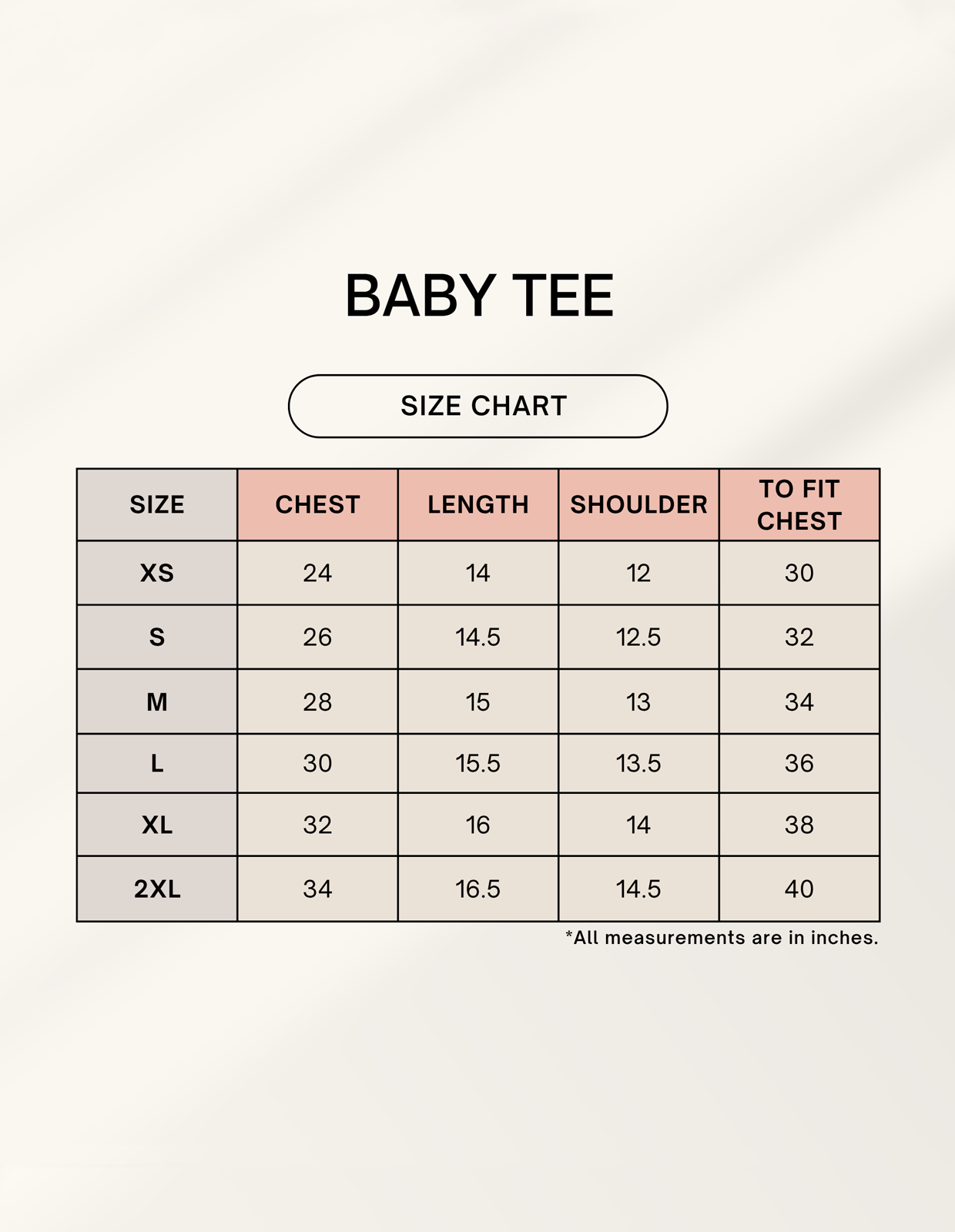 Size guide