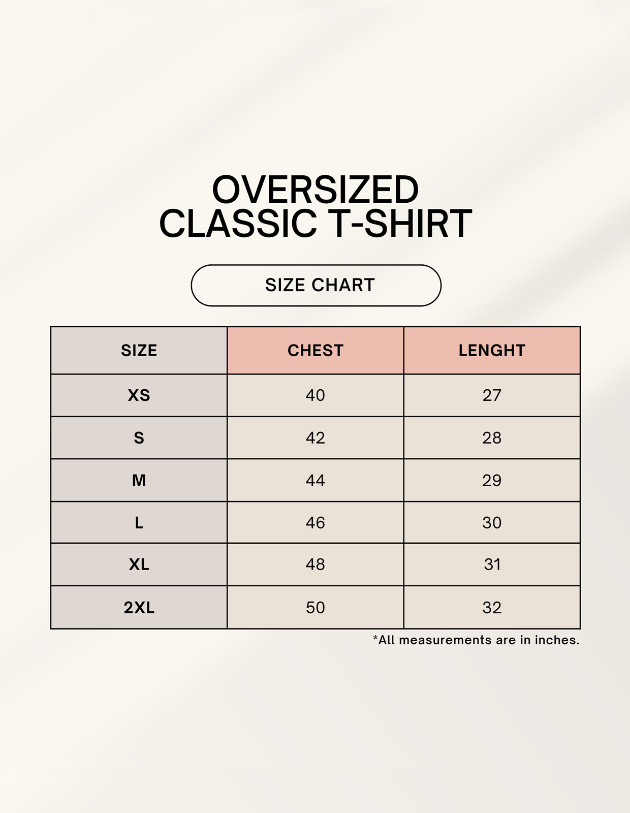 Size guide