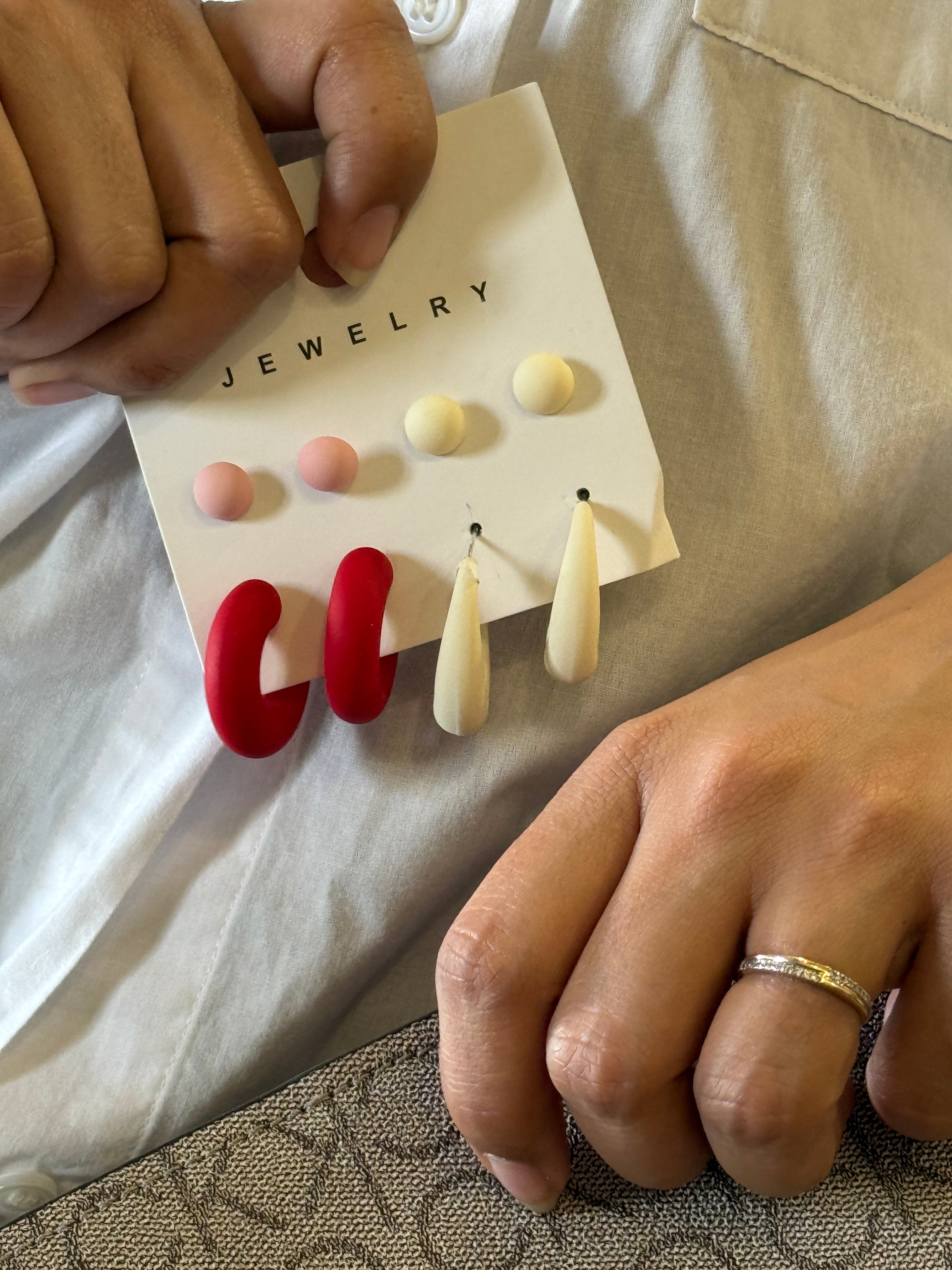 4 Pair Combo Set of Earring for Women