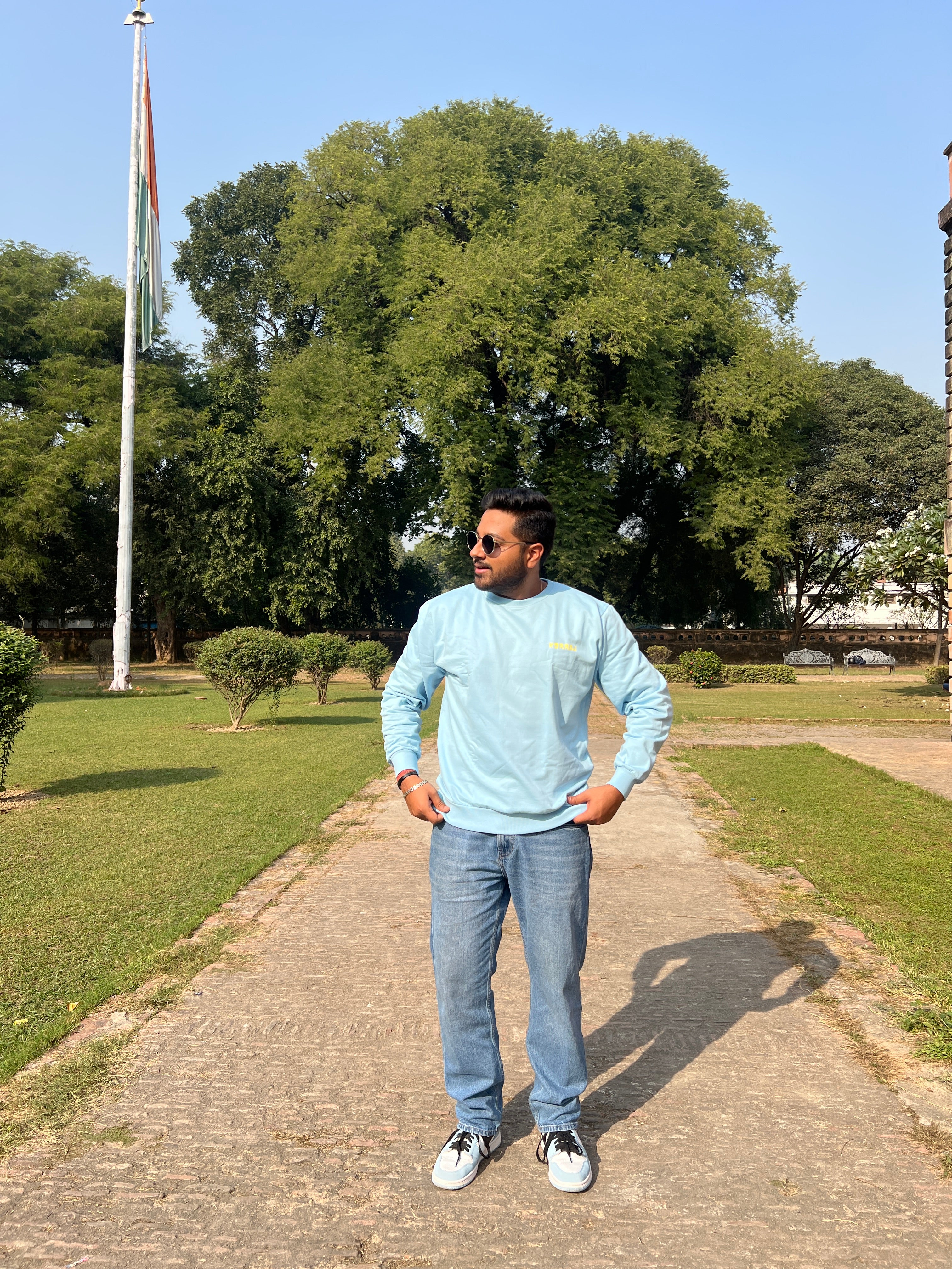 Blue Sweatshirt | Stylish & Comfortable Essentials