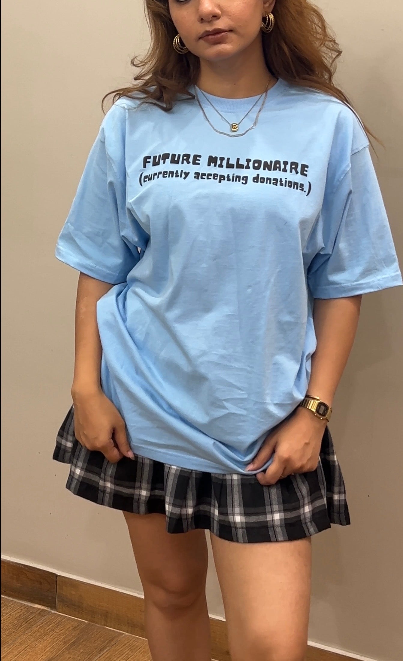 Future Millionaire Unisex Oversized T-Shirt