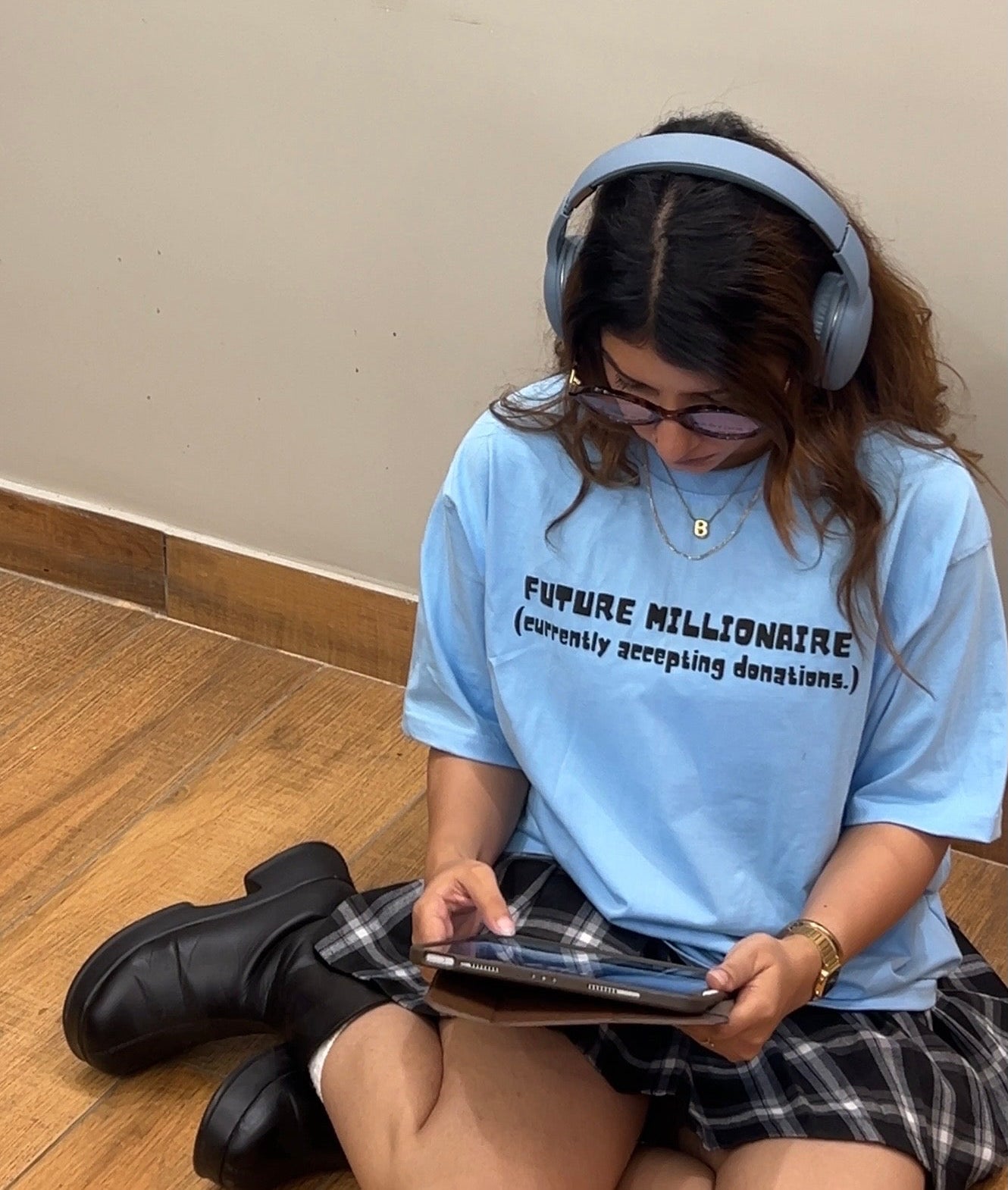 Future Millionaire Unisex Oversized T-Shirt