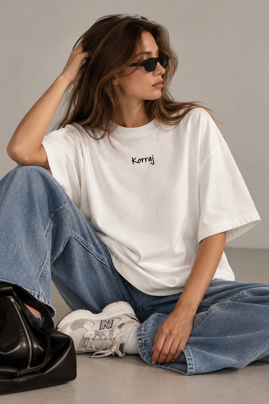 Signature White Oversized T-Shirt