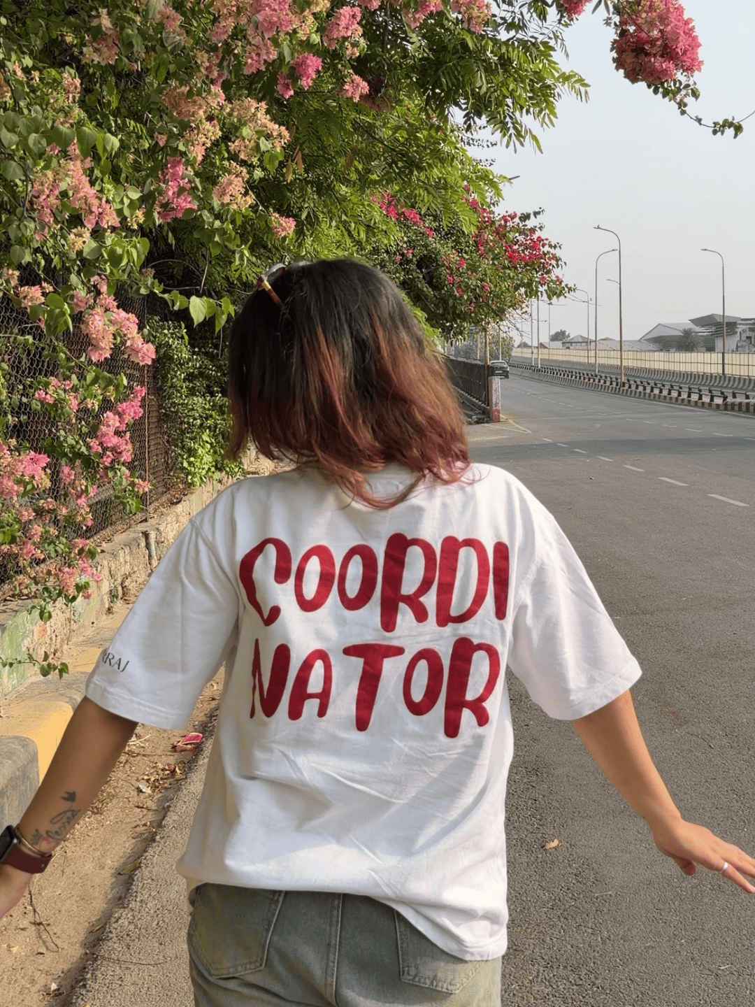 Chaos Oversized Off-White Tshirt