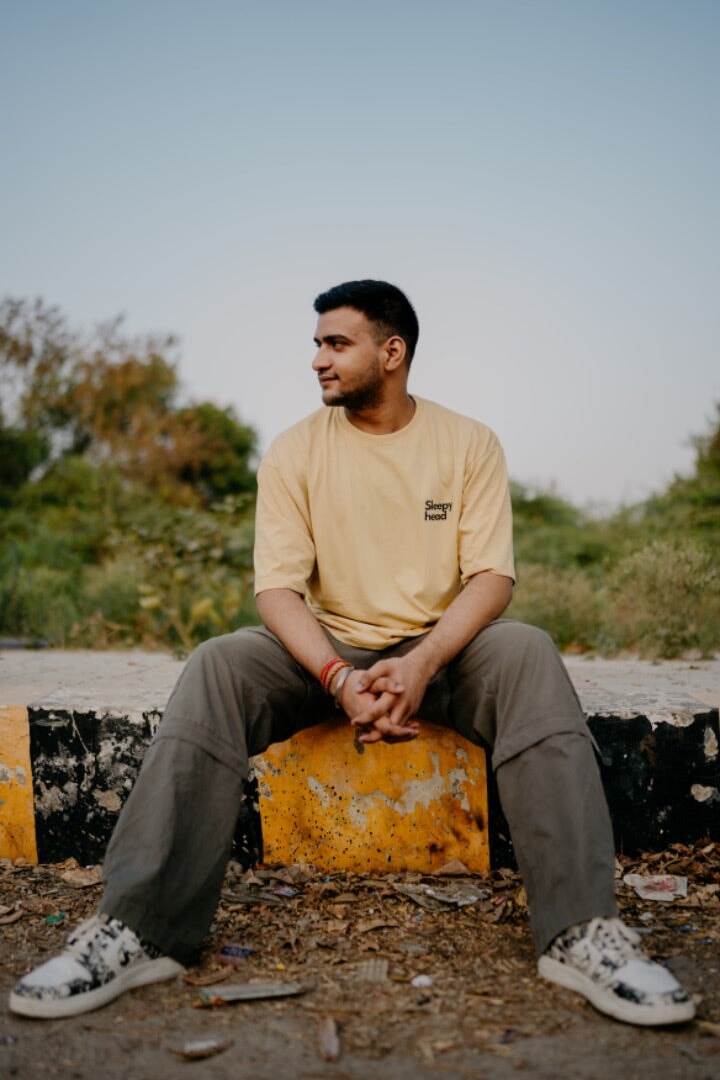 Comfortable | Cotton |  Pink Sleepy Head Oversized Tshirt