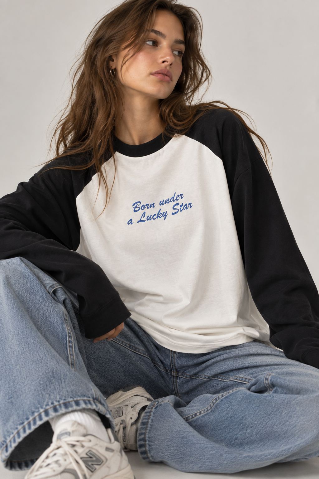 Lucky Star Full Sleeve Raglan T-Shirt
