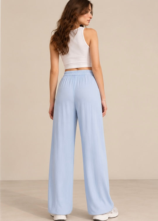 Baby Blue Baggy Pants