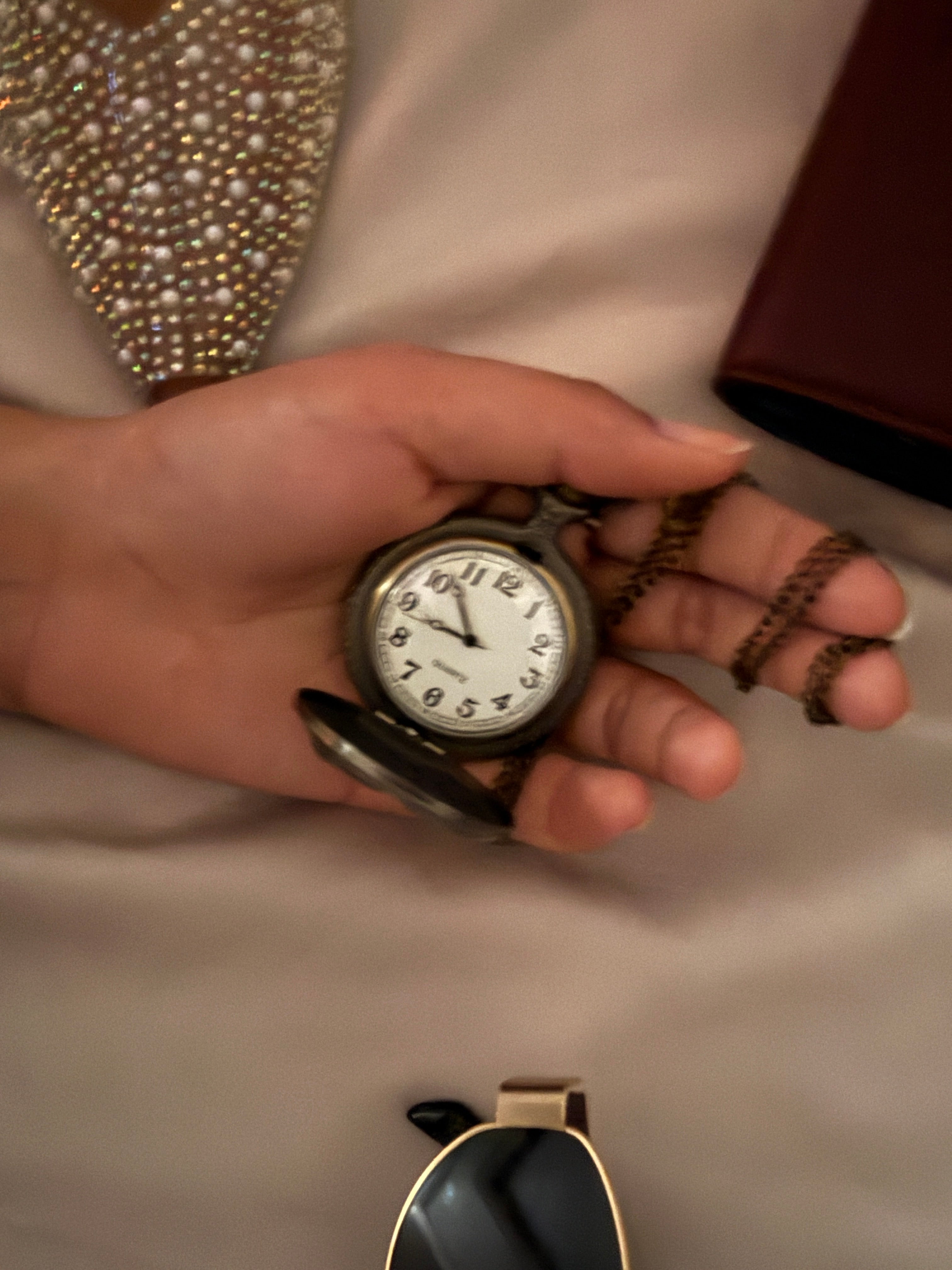 Vintage Pocket Watch with Chain