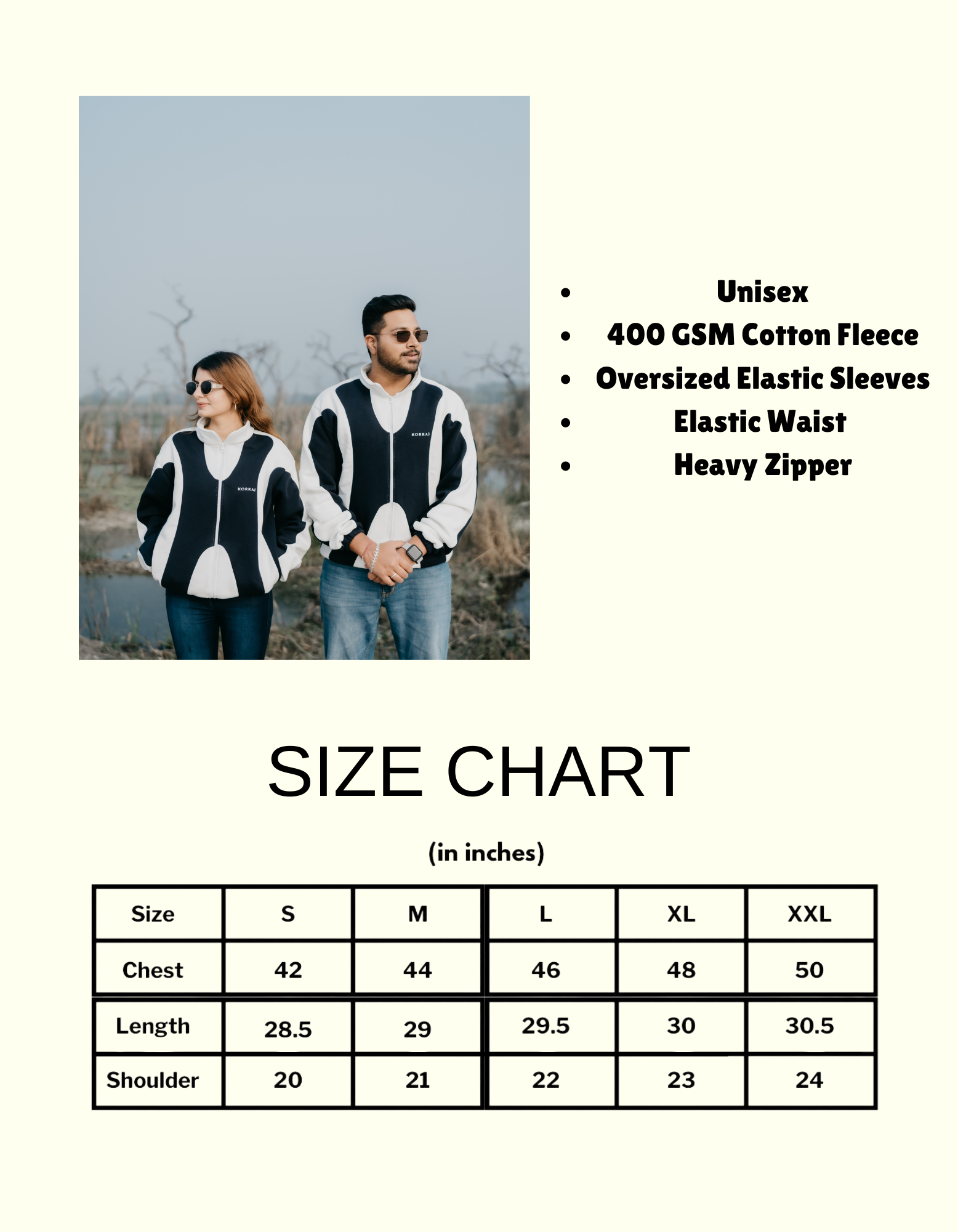 Unisex 90’s Zip up in Navy Blue - Korraj.com