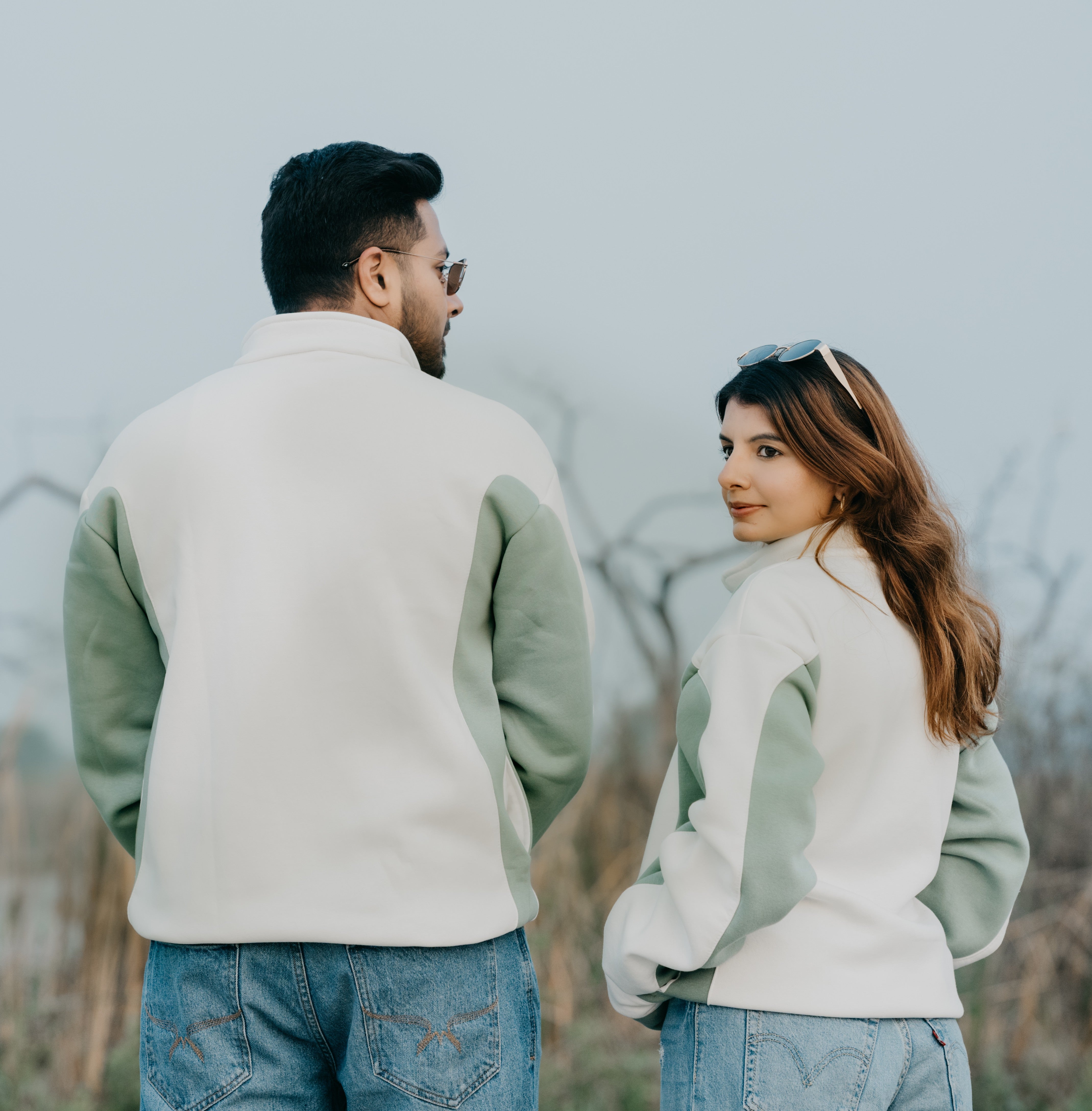 Unisex 90’s Zip up in Green - Korraj.com