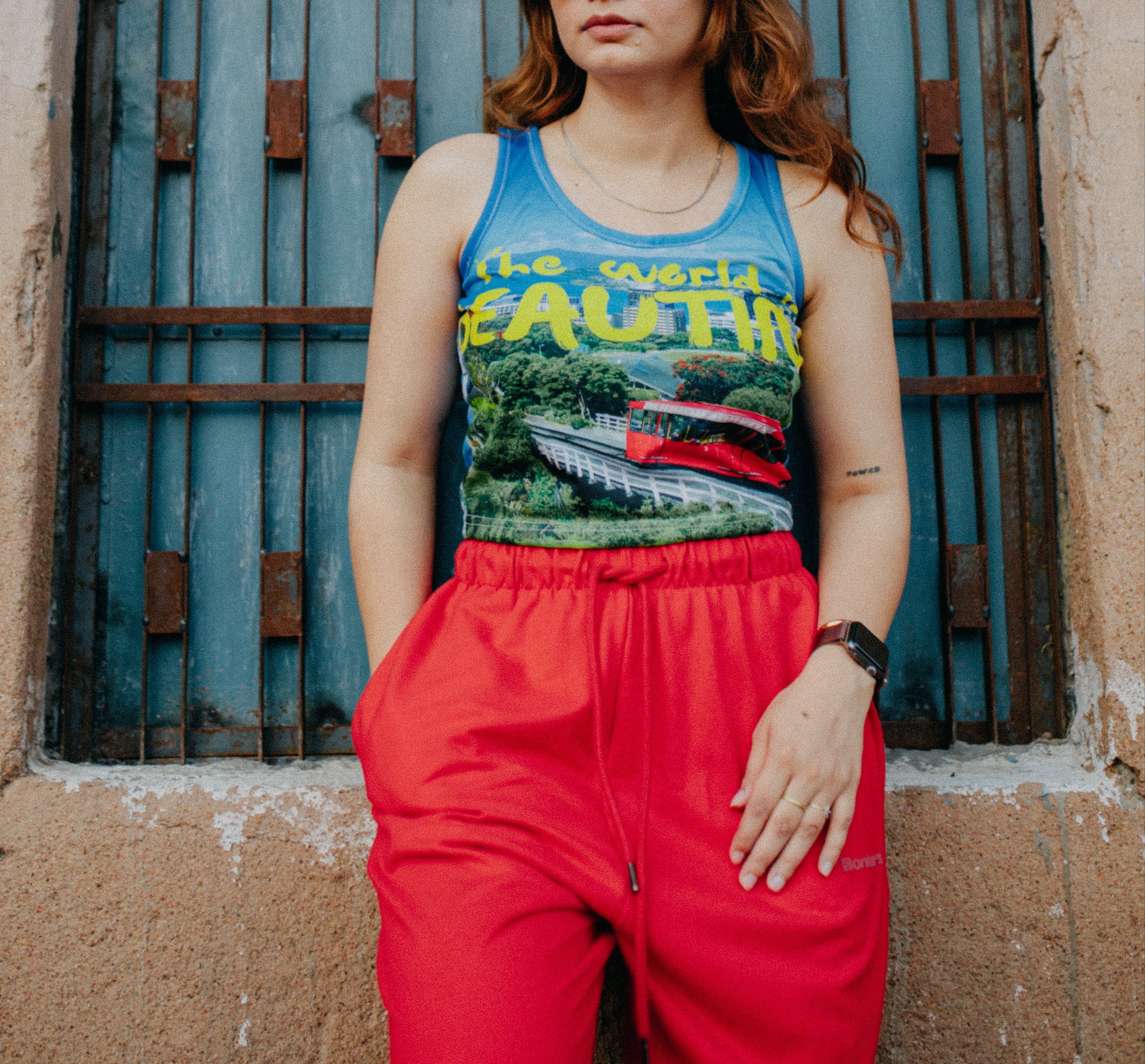 The World is Beautiful Tank Top