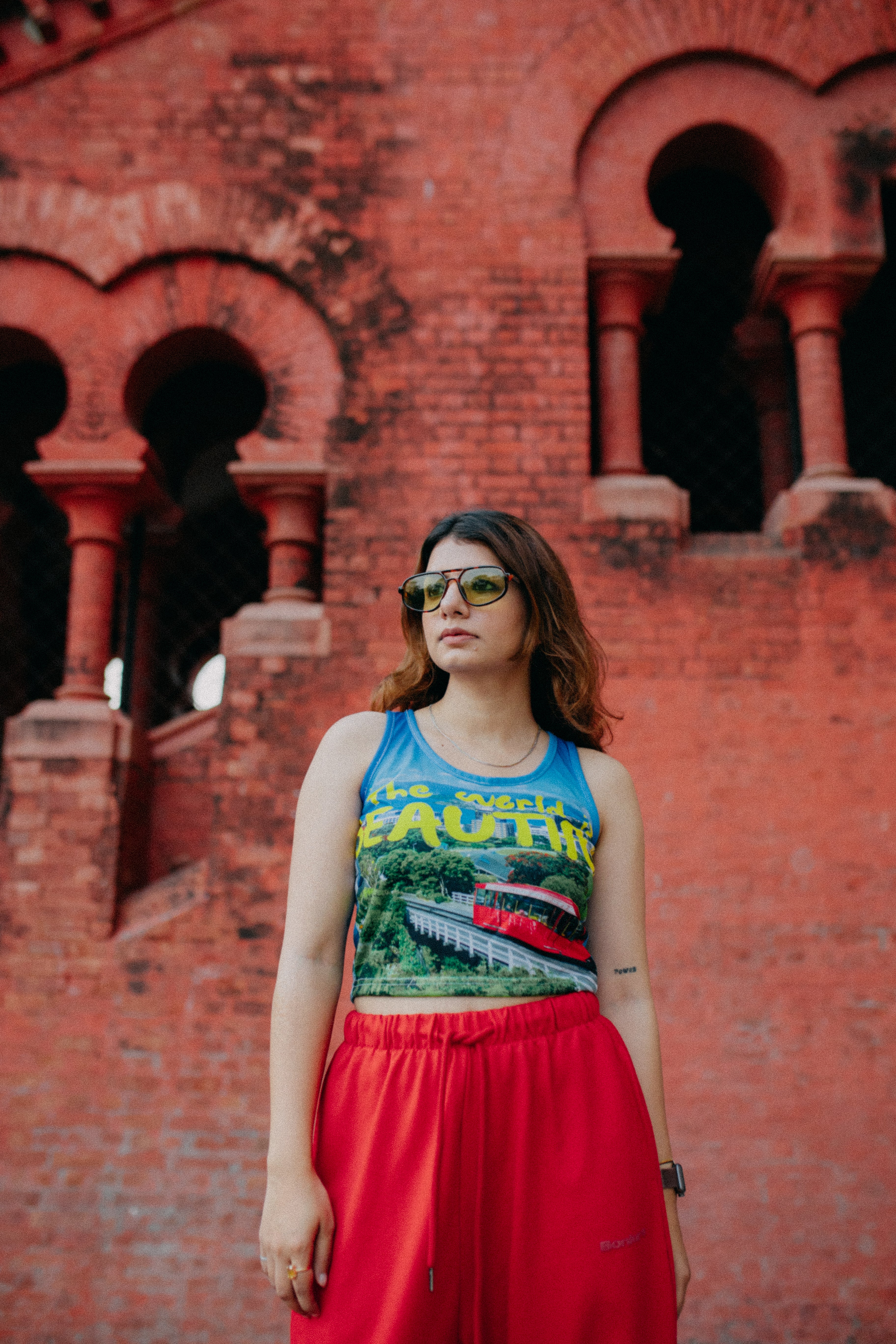The World is Beautiful Tank Top