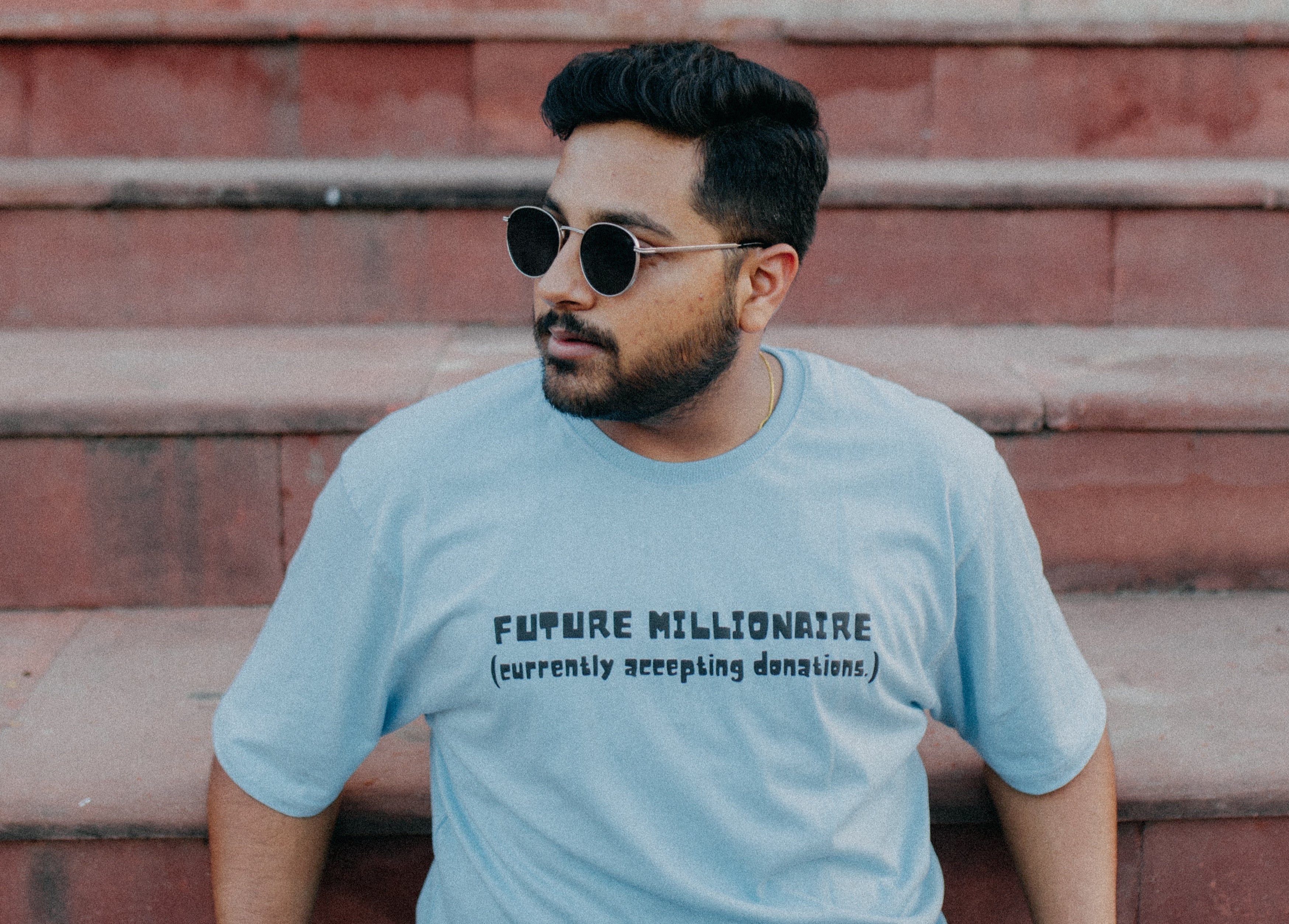 Future Millionaire Unisex Oversized T-Shirt