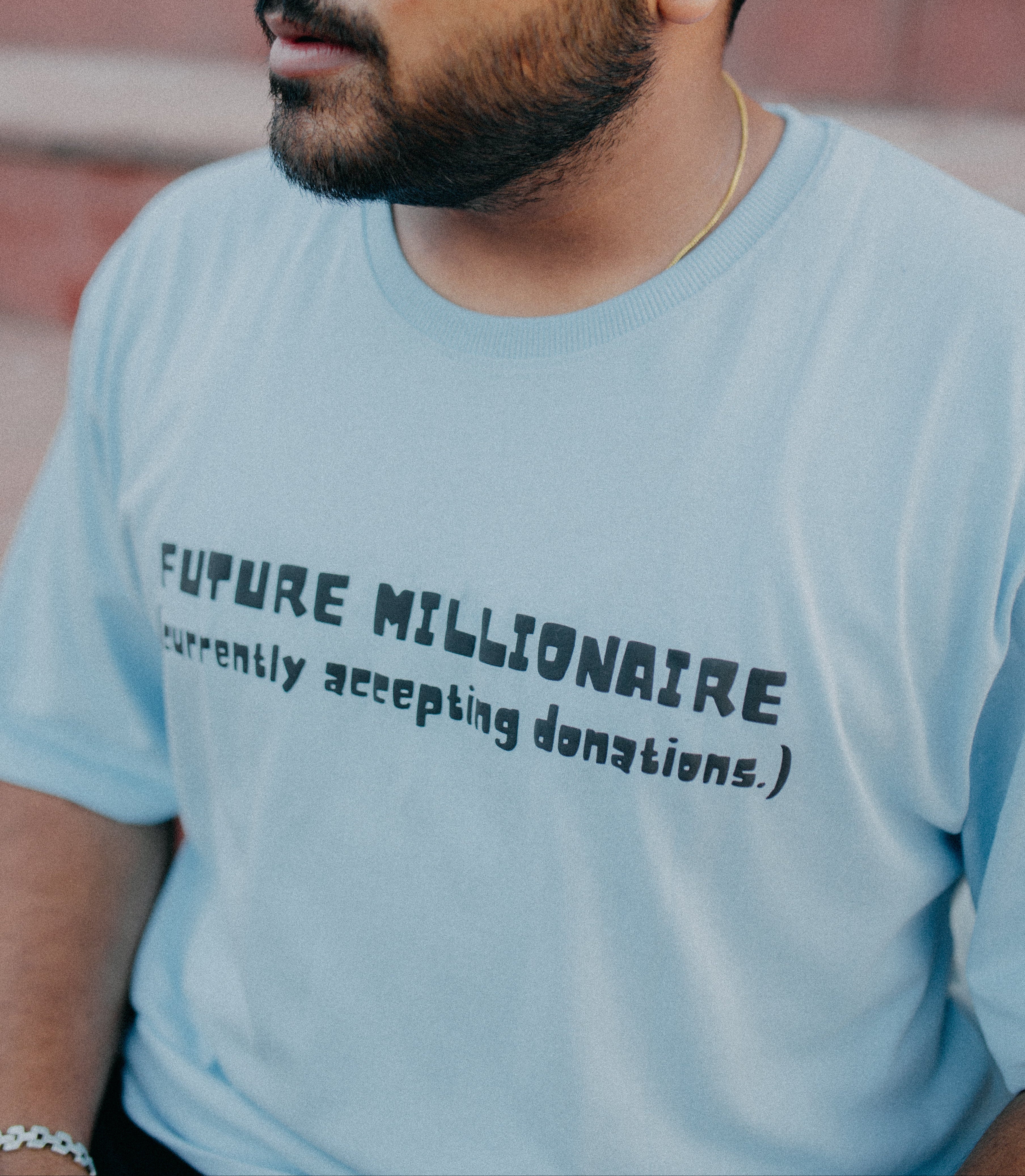 Future Millionaire Unisex Oversized T-Shirt