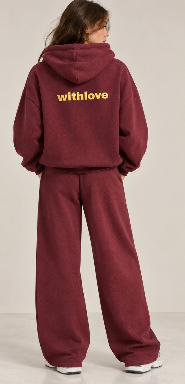 WITH LOVE REGULAR HOODIE
