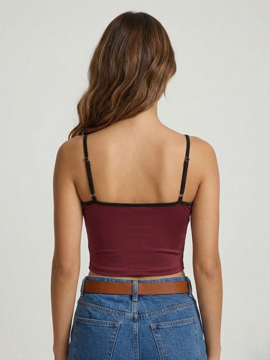 Women Fitted Crop Top