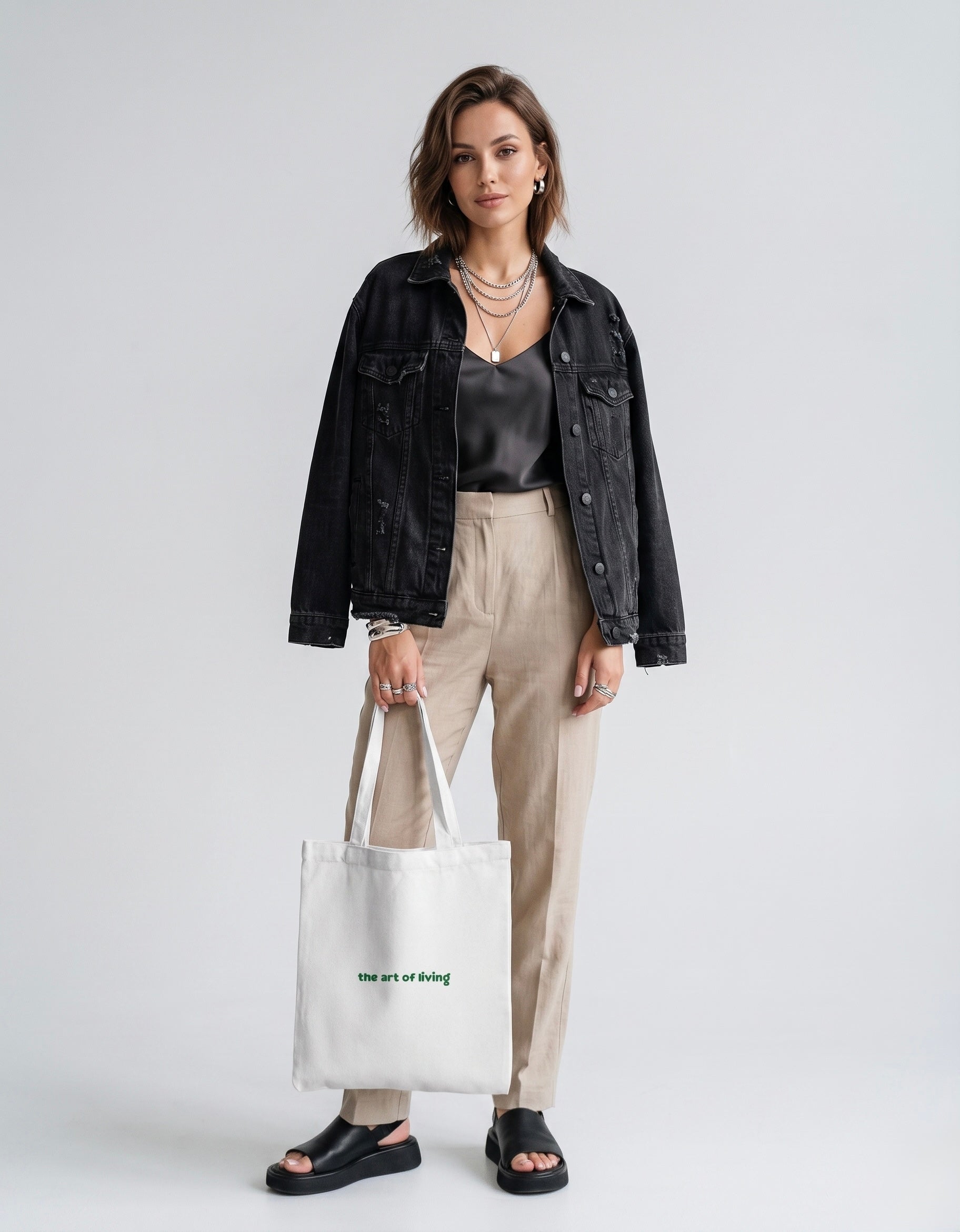 Art of living Non Zipper Tote Bag