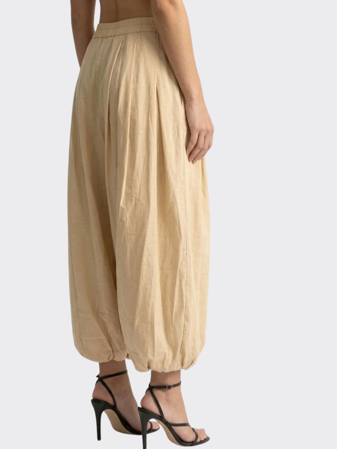 Women High Rise Balloon Trouser