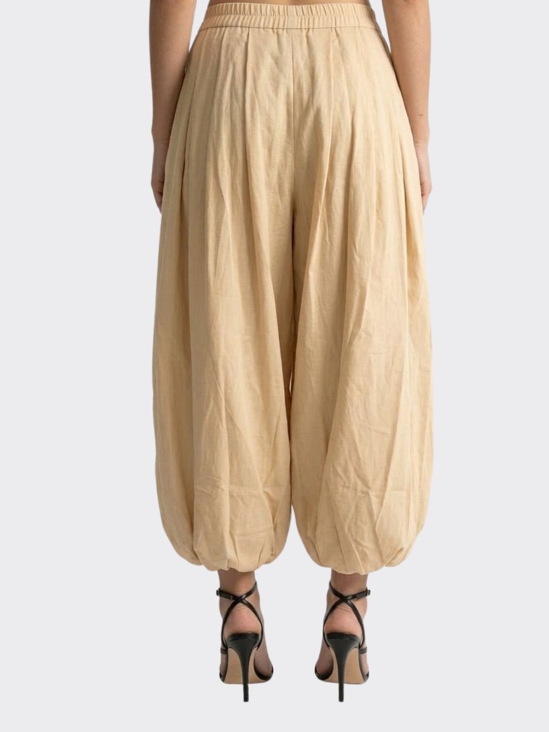 Women High Rise Balloon Trouser