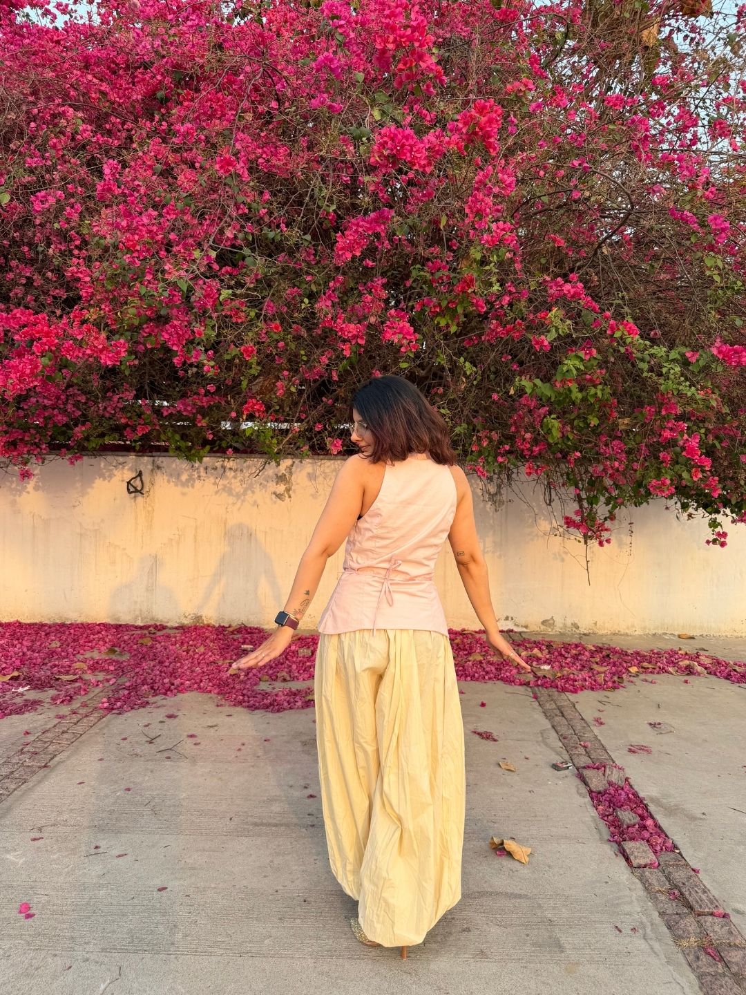 Women High Rise Balloon Trouser