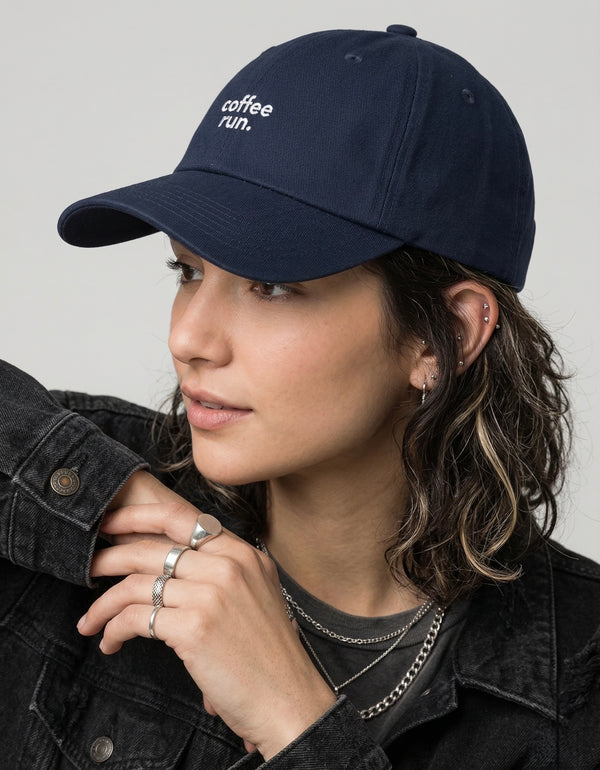 Coffee Run Navy Cap