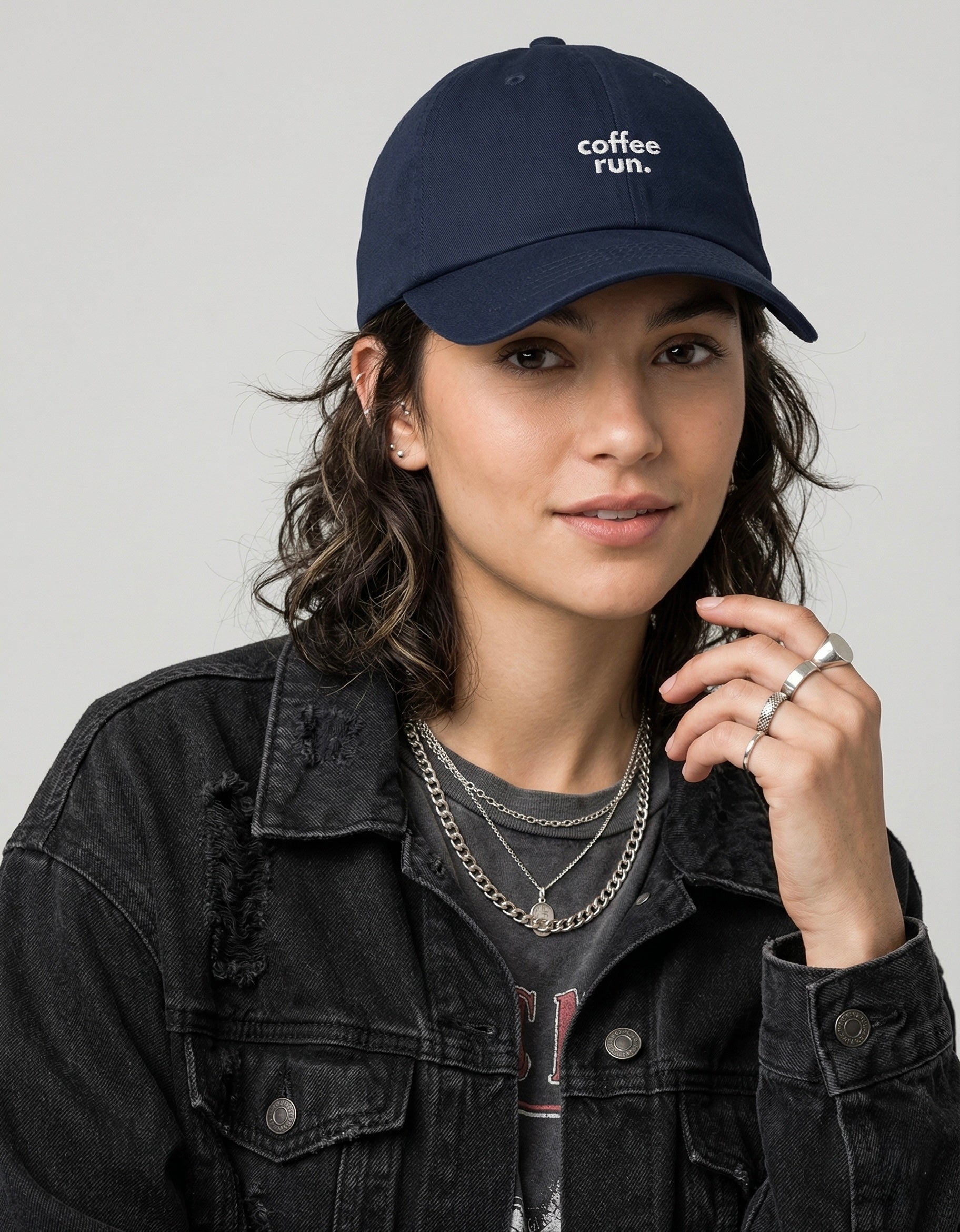 Coffee Run Navy Cap