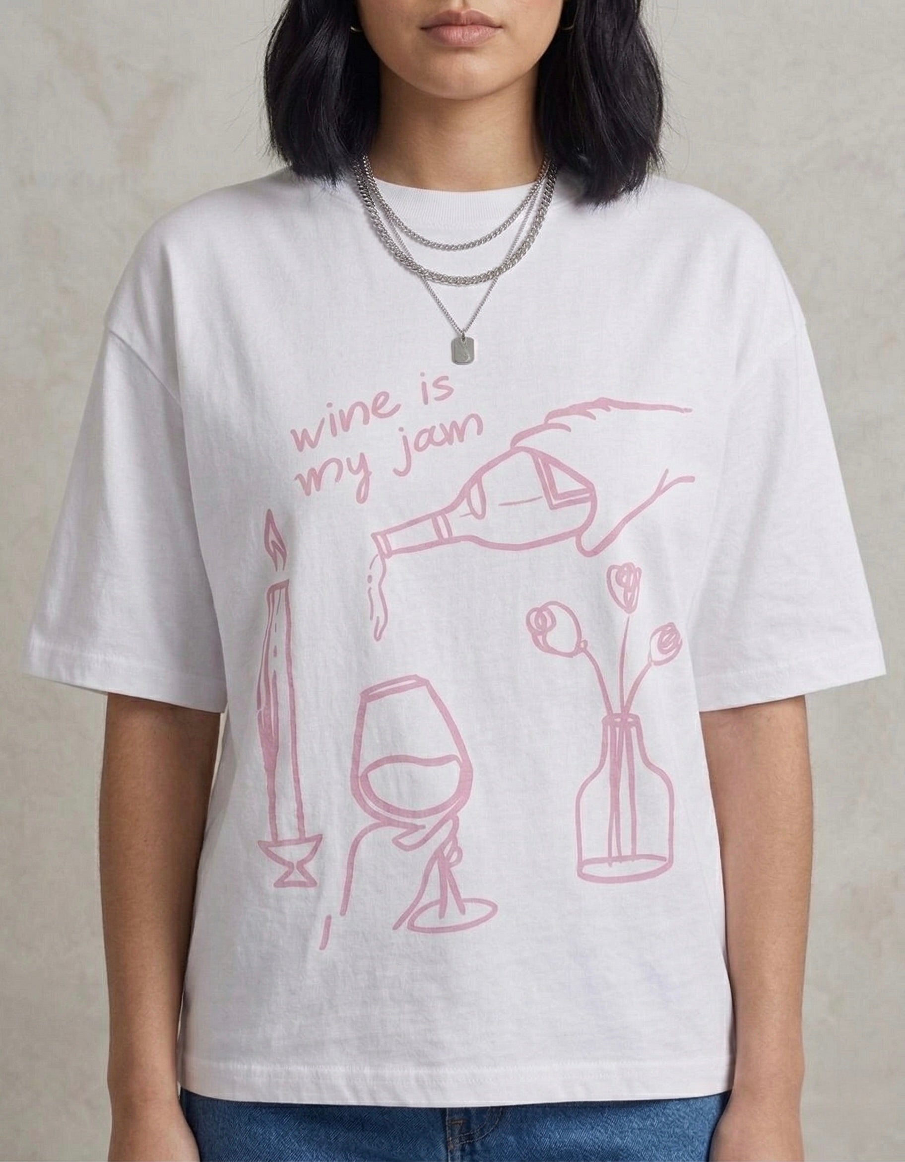 White Wine T-Shirt